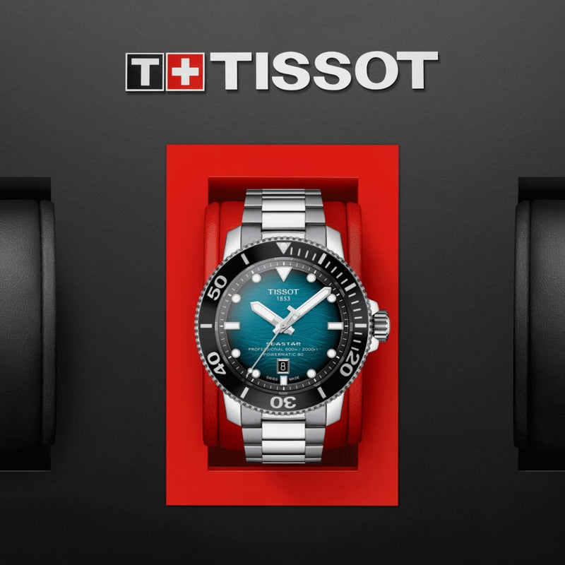 Tissot T1206071104100 STISSOT SEASTAR 2000 PROFESSIONAL POWERMATIC 80 Men Watch - Lexor Miami