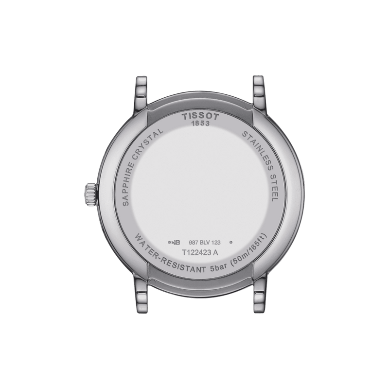 Tissot T1224231103300 Carson Premium Gent Moonphase Stainless Steel Strap Men Watches - Lexor Miami