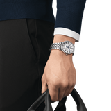 Tissot T1224231103300 Carson Premium Gent Moonphase Stainless Steel Strap Men Watches - Lexor Miami