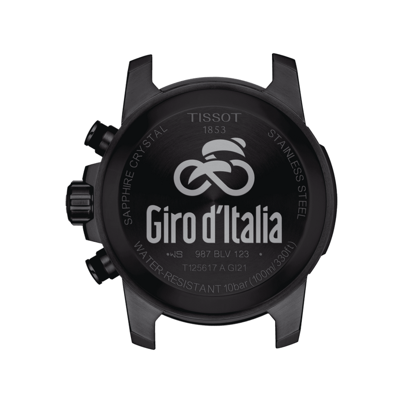 Tissot T1256173705100 Supersport Chrono Giro D'Italia Black Nylon Strap Men Watches - Lexor Miami