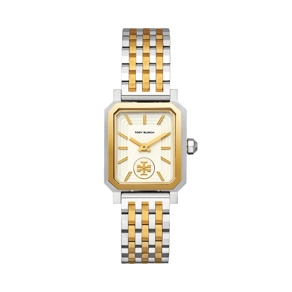 Tory Burch TBW1501 The Robinson 2 Tone Stainless Steel Strap Unisex Watches - Lexor Miami