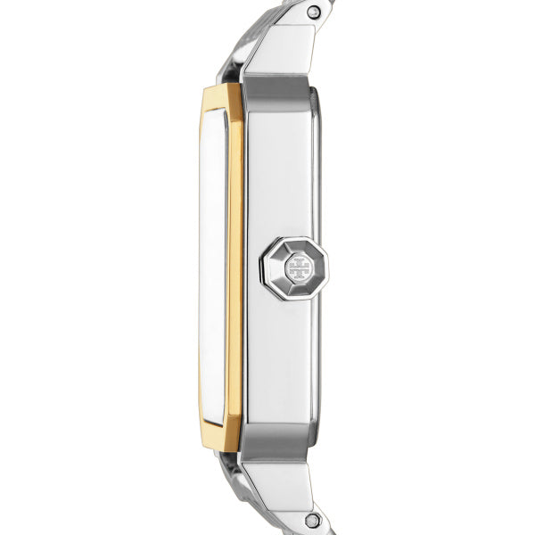 Tory Burch TBW1501 The Robinson 2 Tone Stainless Steel Strap