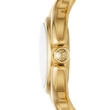 Tory Burch TBW3035 The Braided Knot Gold Stainless Steel Strap Women Watches