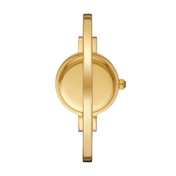 Tory Burch TBW4045 The Reva Gold Stainless Steel Strap Women Watches - Lexor Miami