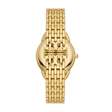 Tory Burch TBW7213 The Ravello Gold Stainless Steel Strap Women Watches - Lexor Miami