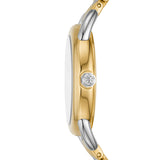 Tory Burch TBW7214 The Ravello 2 Tone Stainless Steel Strap Women Watches - Lexor Miami