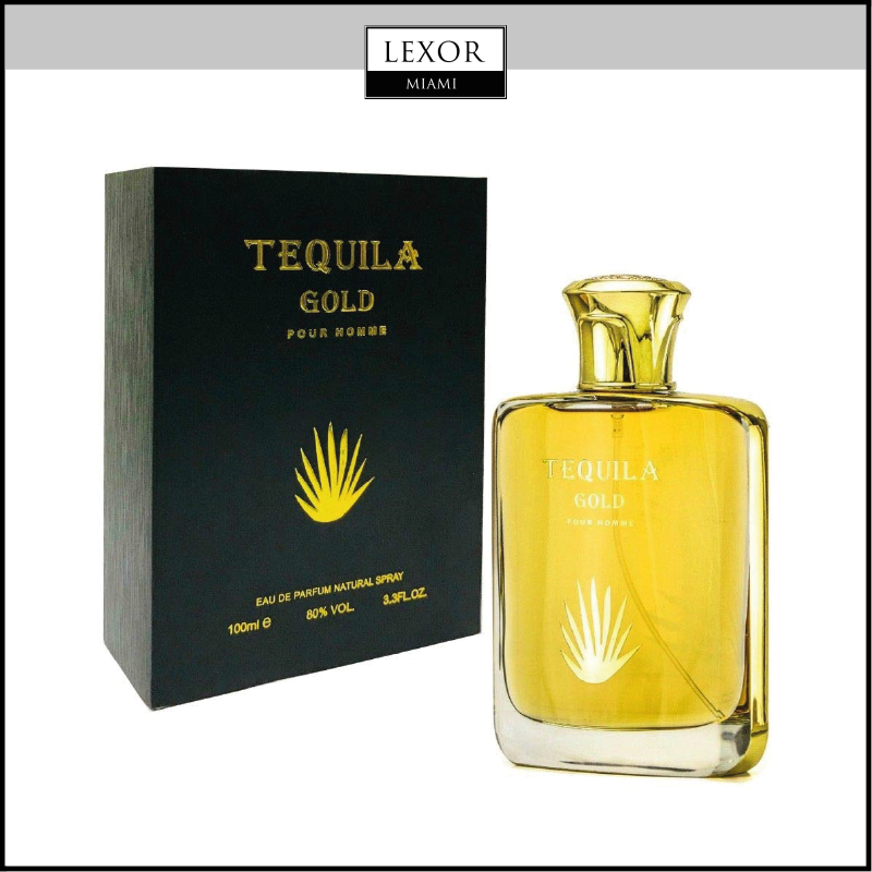 TEQUILA Gold 3.3 oz  EDP Men Perfume