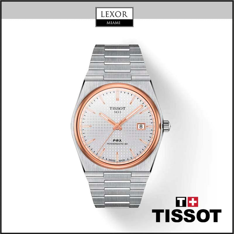 TISSOT PRX POWERMATIC 80 T1374072103100 men watch