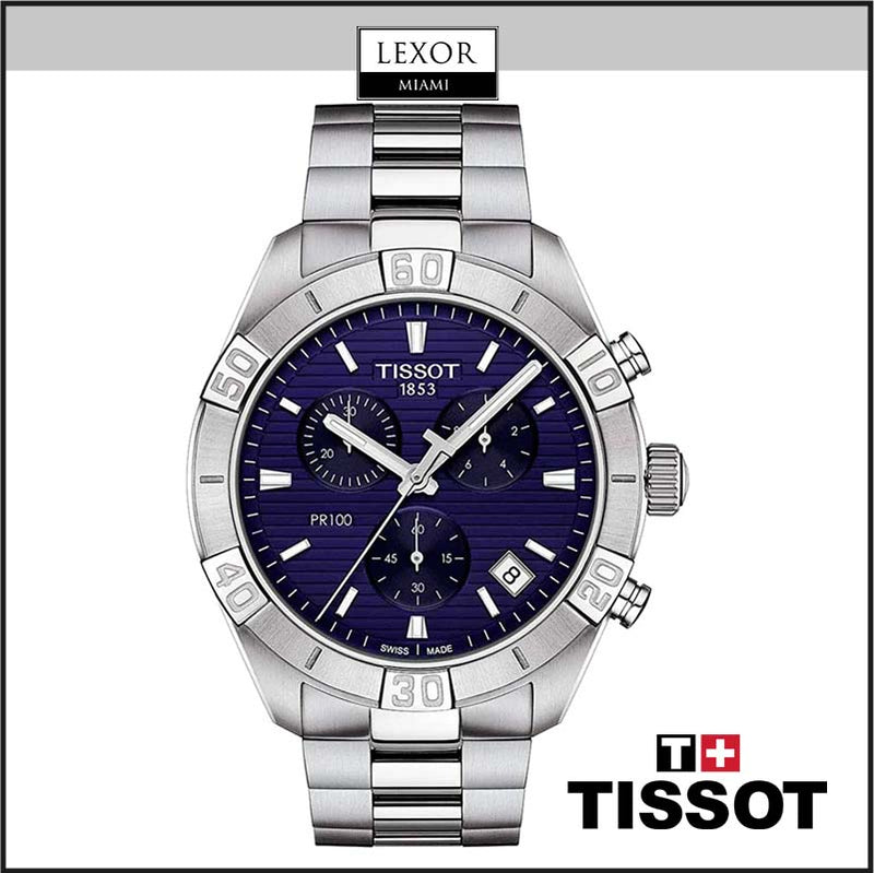 Tissot T1016171104100 PR100 GTS QTZ CHR SS BL IND Men Wathces Lexor Miami