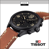 Tissot T1166173605700 Chrono XL Brown Leather Strap Men Watches