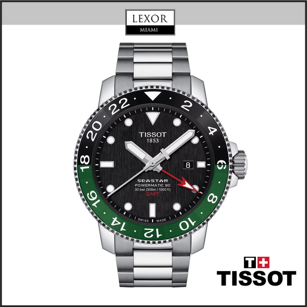 Tissot T120.429.11.051.01 Seastar 1000 Black Dial Steel Men's Watch