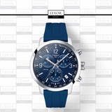 Tissot T1144171704700 PRC 200 Chronograph Blue Silicone Strap Men Watches