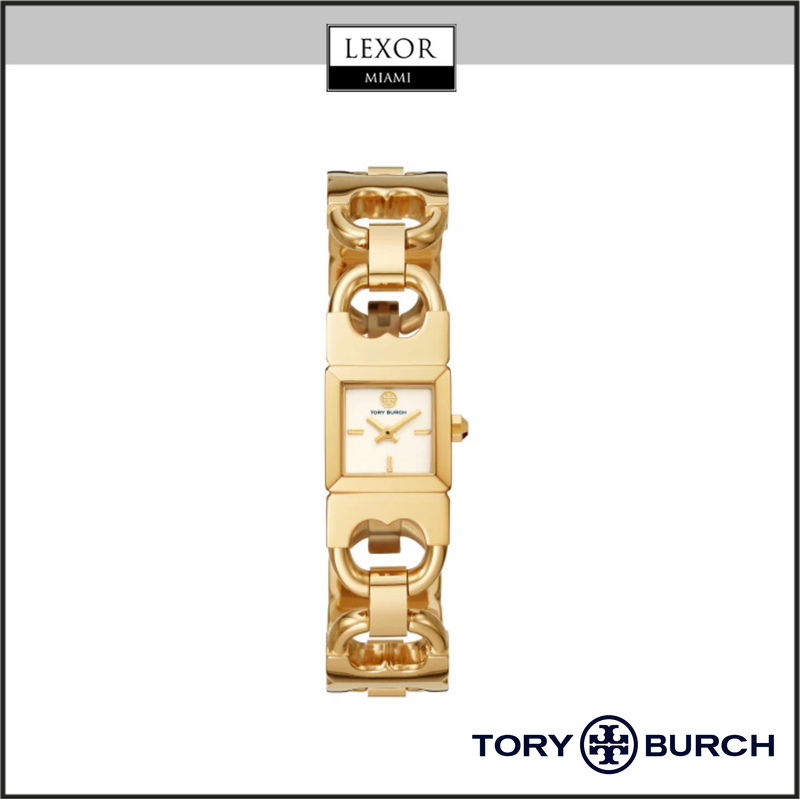 Tory Burch TBW5411 The Gemini Gold Stainless Steel Strap Women Watches
