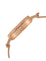 Tory Burch TBW4037 Reva Rose Gold Buckle Bracelet Women Watches - Lexor Miami