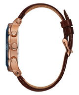Guess U0673G3 Brown Leather Strap Men Watches