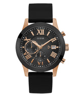 Guess U1055G3 Atlas Black Silicone Strap Unisex Watches