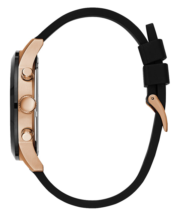 Guess U1055G3 Atlas Black Silicone Strap Unisex Watches