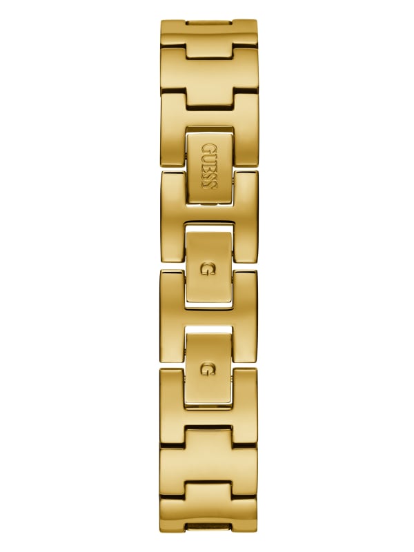 Guess U1197L5 Chelsea Gold Stainless Steel Mesh Strap Women Watches - Lexor Miami