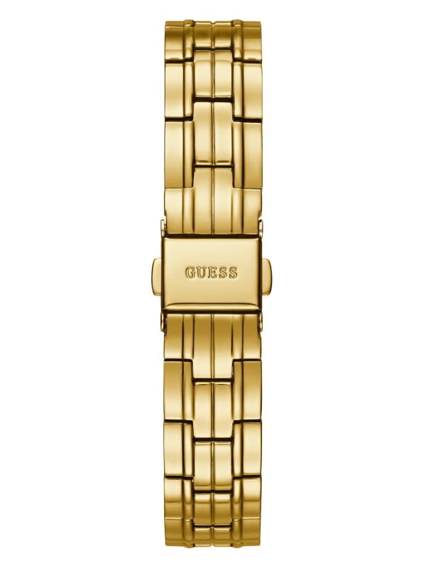 Guess U1209L2 Chelsea Gold Stainless Steel Strap Women Watches - Lexor Miami