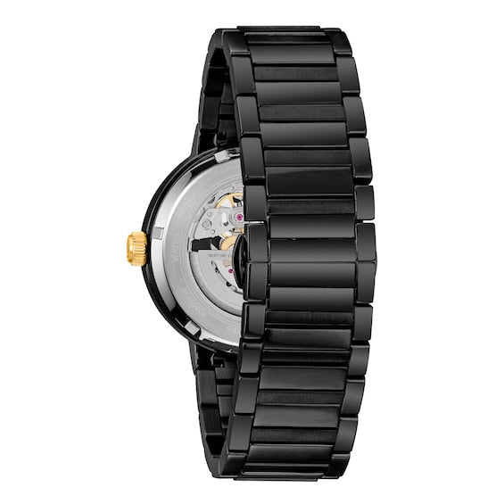 Bulova 98A203 Futuro Black Stainless Steel Bracelet 42mm Men Watches - Lexor Miami