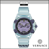 Relojes Versace VEZ701523 Icon Active Chronograph con correa azul