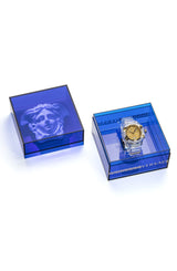 Versace VEZ700121 Icon Active Chronograph Transparent Strap Men Watches - Lexor Miami