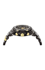 Versace VEZ700421 Icon Active Chronograph Black Strap Men Watches