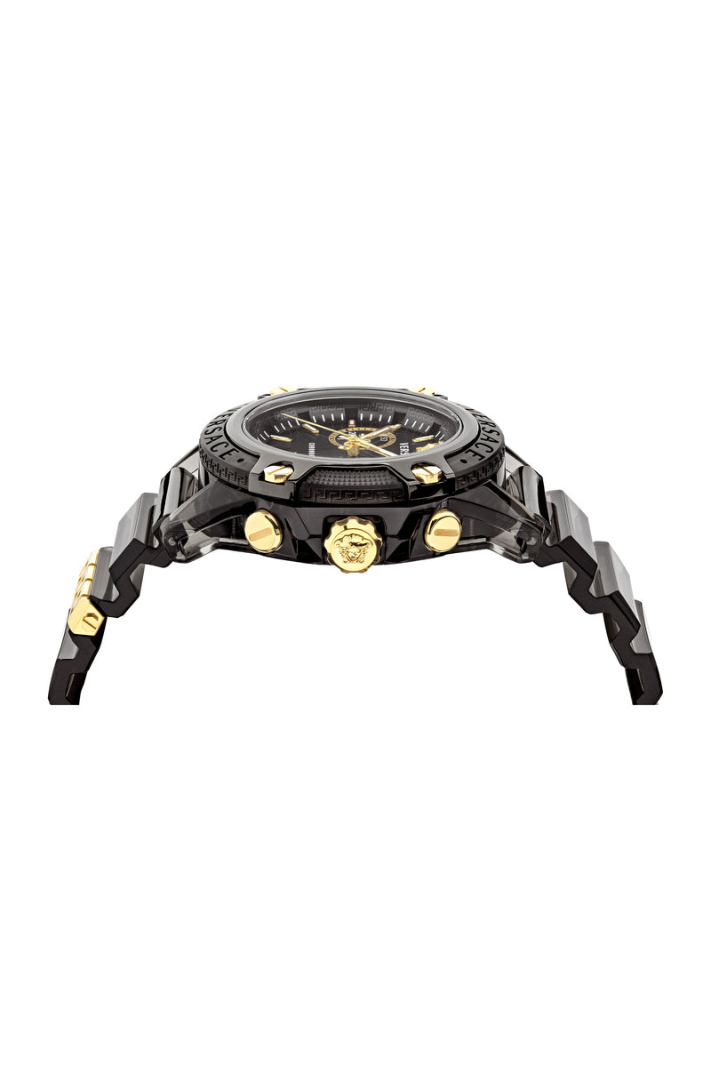 Versace VEZ700421 Icon Active Chronograph Black Strap Men Watches – Lexor  Miami