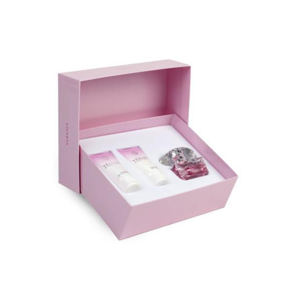Versace Bright Crystal 3.4 EDT 3pc Women Perfume Set