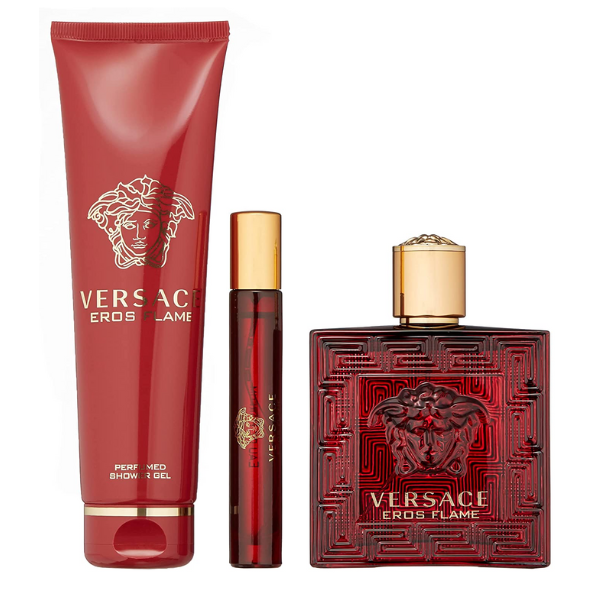 Versace Eros 3.4 EDP 3pc Men Perfume Set