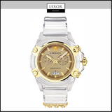 Versace VEZ700121 Icon Active Chronograph Transparent Strap Men Watches