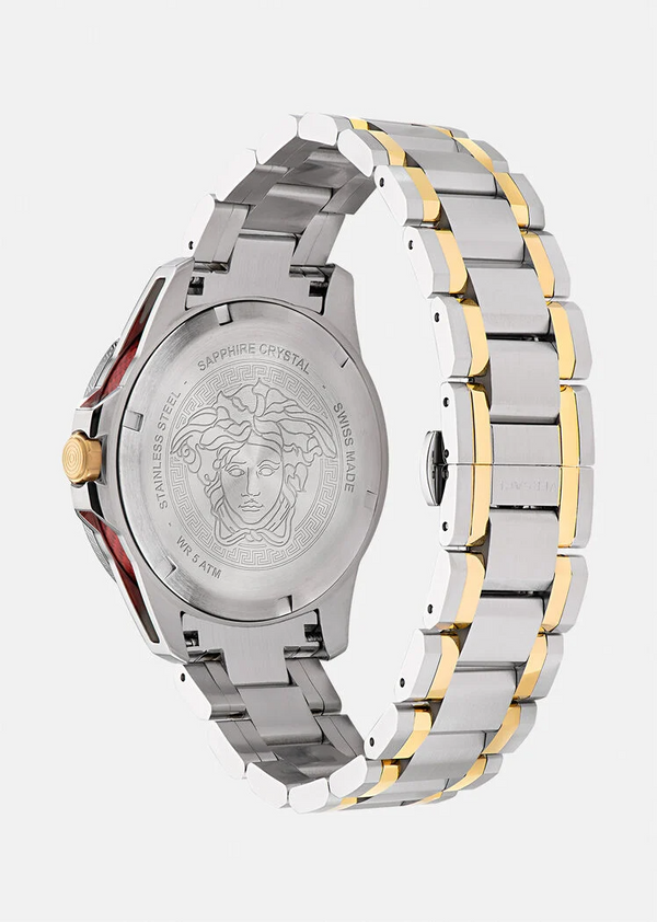 Versace VE2W00322 Sport Tech GMT Bracelet Watch White Unisex