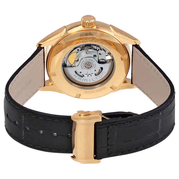 Hamilton H32735731 Jazzmaster Open Heart Automatic Black Dial Men Watches - Lexor Miami