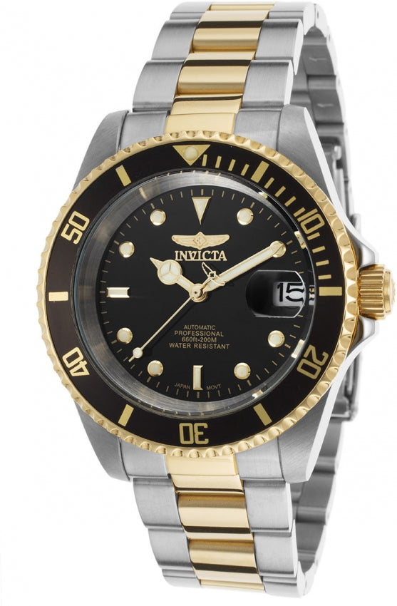 Invicta 8927OB Pro Diver Automatic 2 Tone Stainless Steel Strap Men Watches - Lexor Miami
