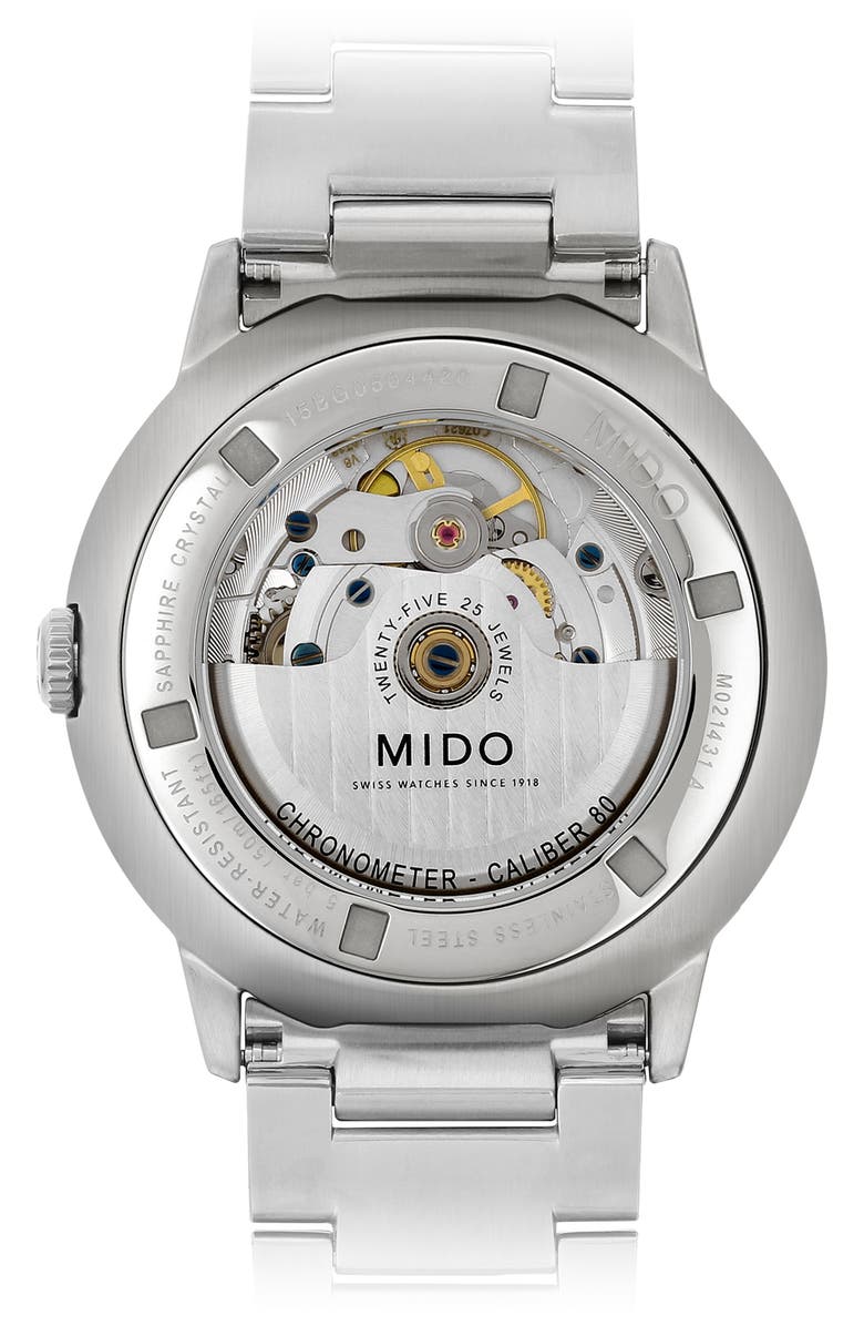 Mido M0214311104100 Commander Chronometer Bracelet Watch - Lexor Miami