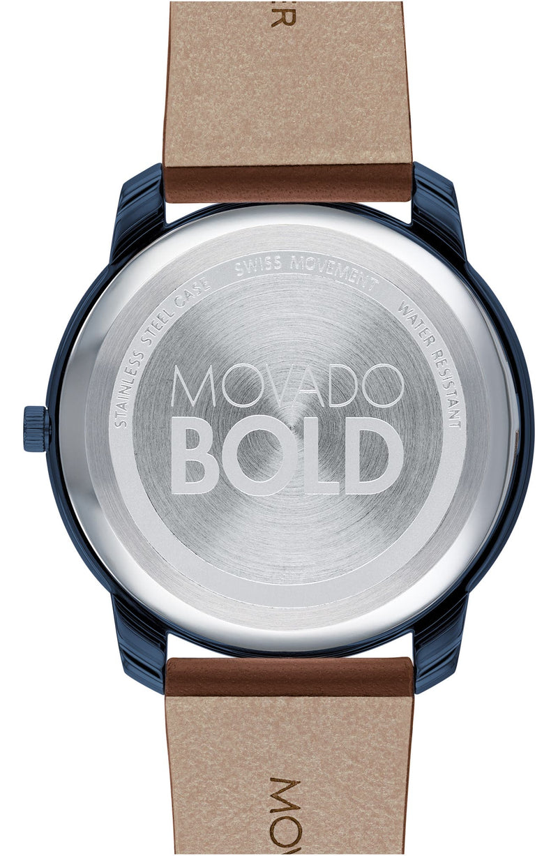 Movado 3600585  Bold Thin Leather Strap Men Watches Lexor Miami - Lexor Miami