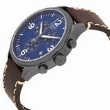 Tissot T1166173604700 T-Sport Chronograph Brown Leather Strap Men Watches - Lexor Miami