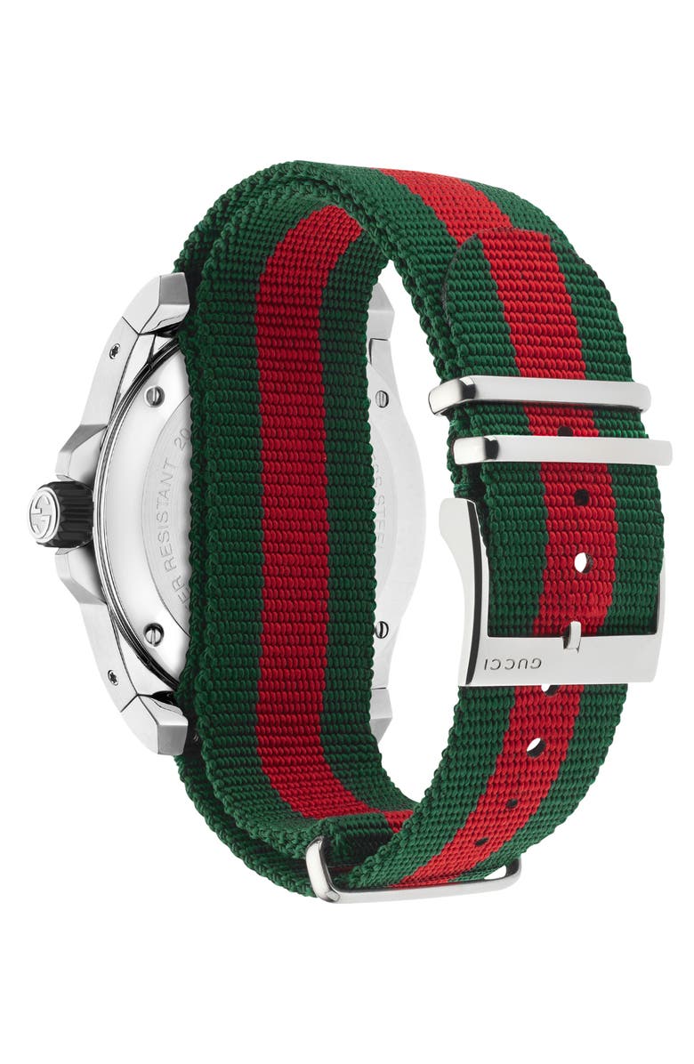 Gucci YA136209A Dive Nylon Strap Watch, 45mm Men Watches Lexor Miami - Lexor Miami