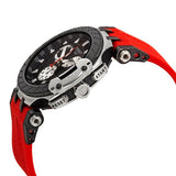 Tissot T1154172705100 T-Race Chronograph Red Silicone Strap Men Watches - Lexor Miami