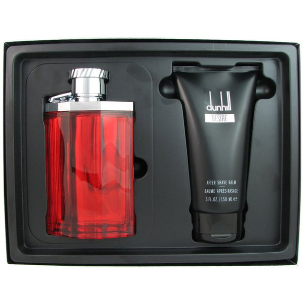 Alfred Dunhill Desire Red 3.4 Oz Edt Spray, 5.0 Oz After Shave Balm Set Men Perfume - Lexor Miami