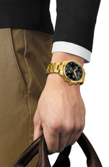 Tissot T1166173305100 Chrono XL Classic Gold Stainless Steel Strap Men Watches - Lexor Miami