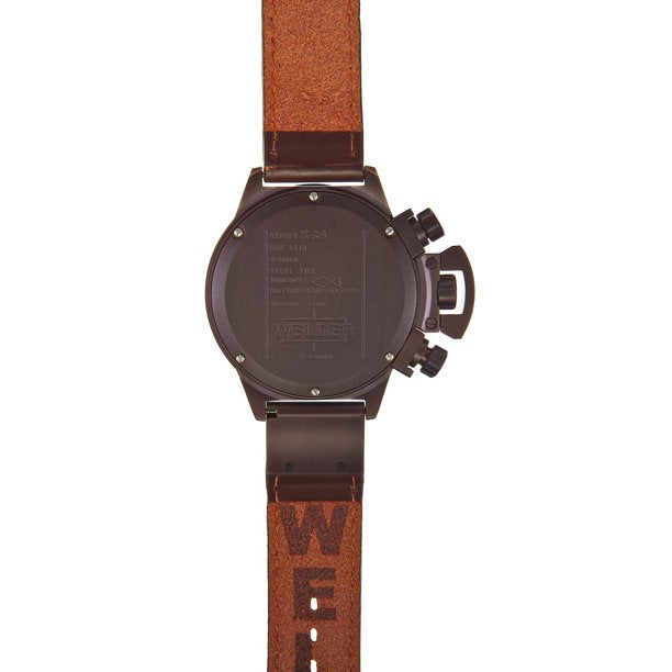 Welder K24-3310 Chronograph Brown Ion-Plated Steel Men Watches Lexor Miami - Lexor Miami