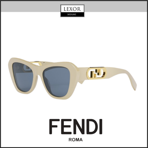 Fendi FE40012U 01P 55 Women Sunglasses – Lexor Miami