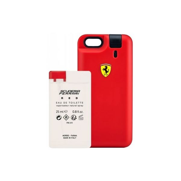 Scuderia Ferrari Red Iphone 6/6S Case with 0.8oz. EDT Spray for Men - Lexor Miami