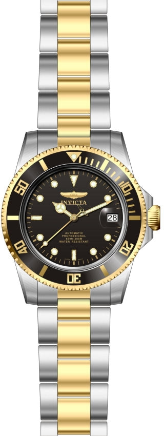 Invicta 8927OB Pro Diver Automatic 2 Tone Stainless Steel Strap Men Watches - Lexor Miami