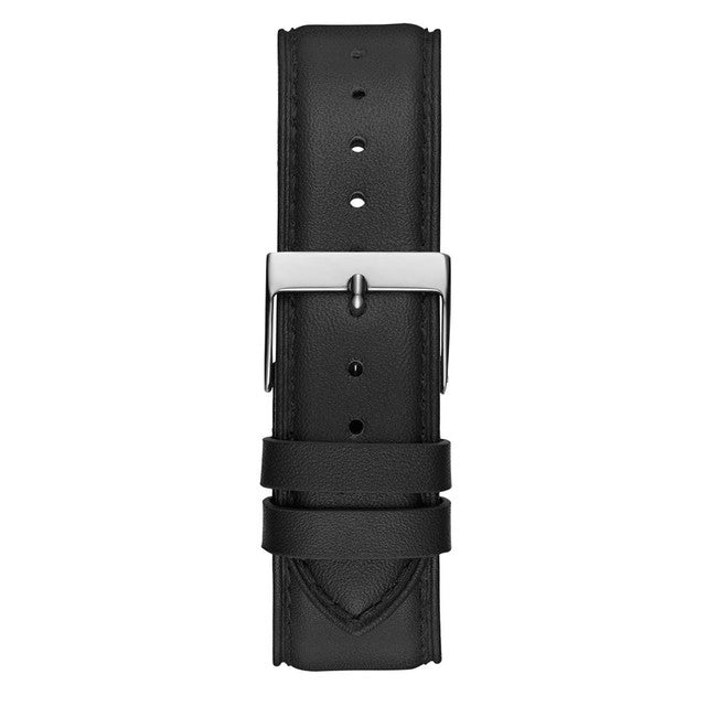 Guess GW0009G1 Black Leather Strap Unisex Watches - Lexor Miami