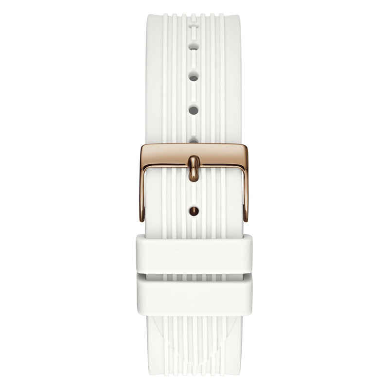 Guess GW0030L3 White Silicone Strap Women Watches - Lexor Miami