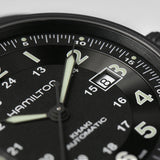 Hamilton H70575733 Khaki Field Titanium Auto Unisex Watches - Lexor Miami