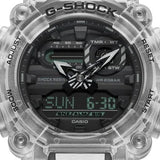 GA-900SKL-7ACR Relógio Masculino Série Sound Wave ANALÓGICO-DIGITAL