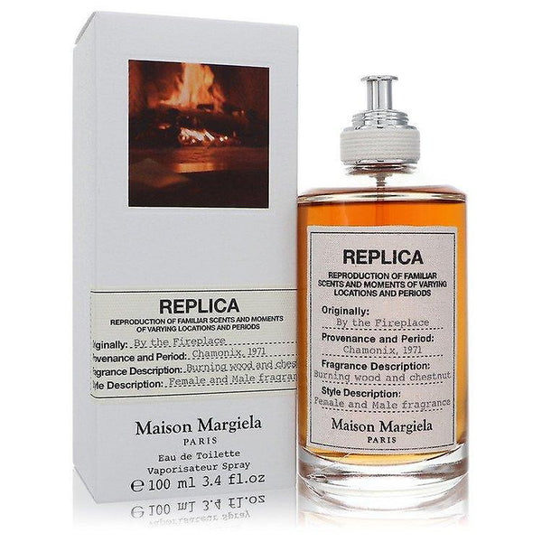 Maison Margiela Replica By The Fireplace EDT Spray 3.4 oz  Men Fragrance